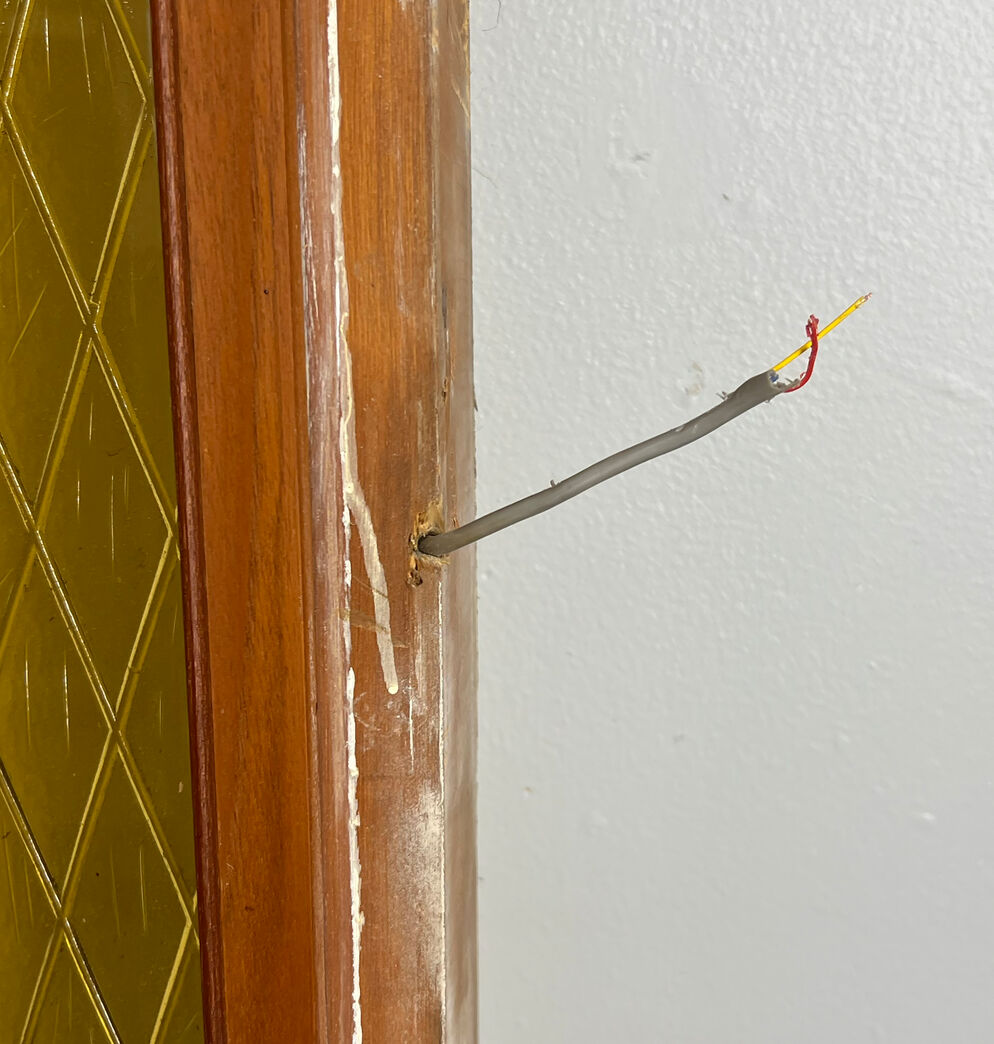 Yderdør med sideparti