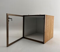 Smykkeskab med lys - 40 x 40 x 45 cm