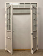 Dobbelt terrassedør med karm