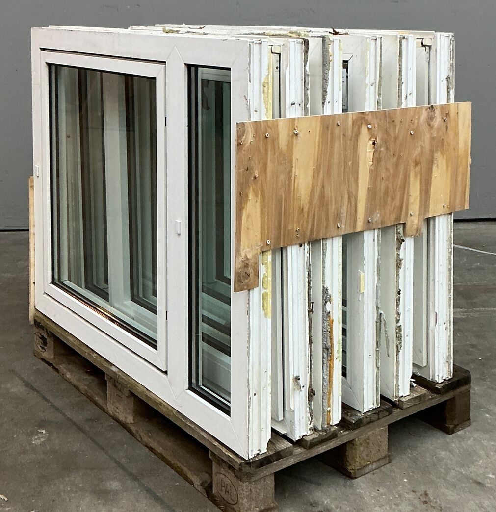 Plast dreje kip termovindue m/fastkarm top