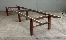 20 personers mahognifineret bord.