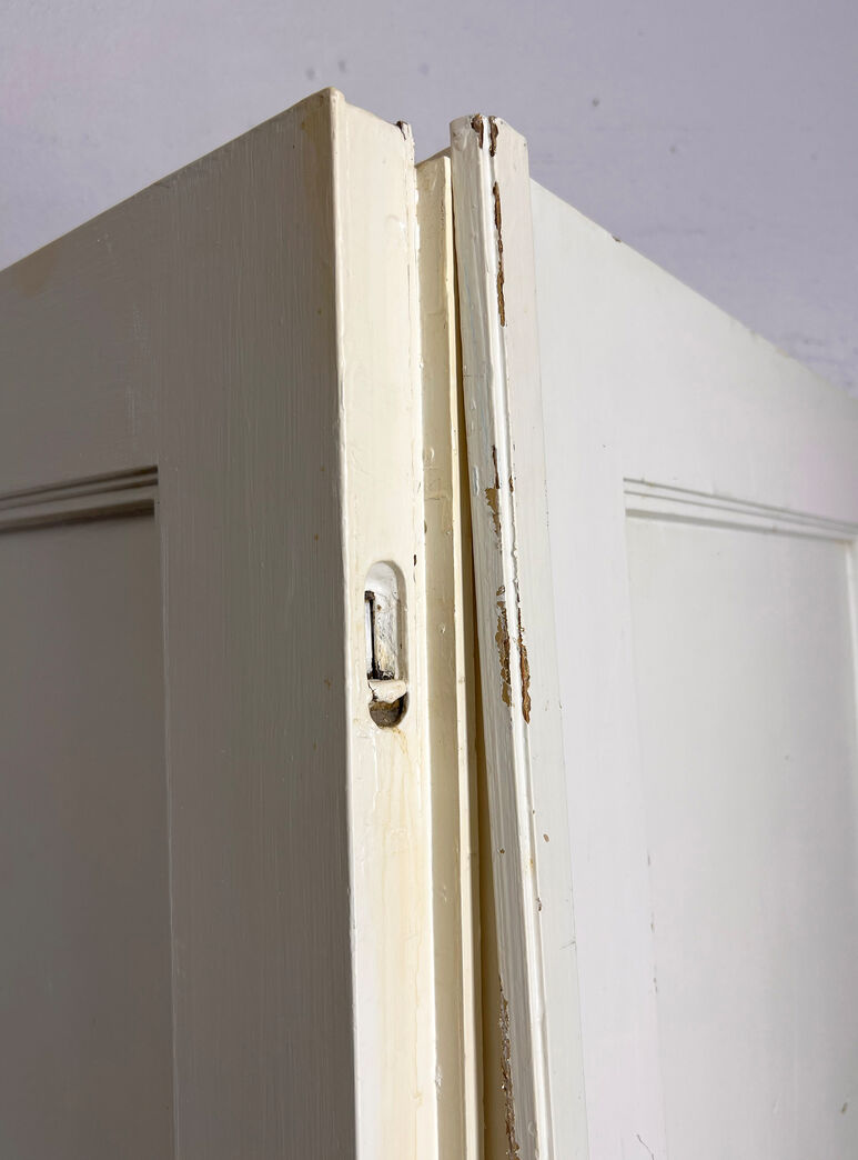 Dobbelt funkisdør med karm