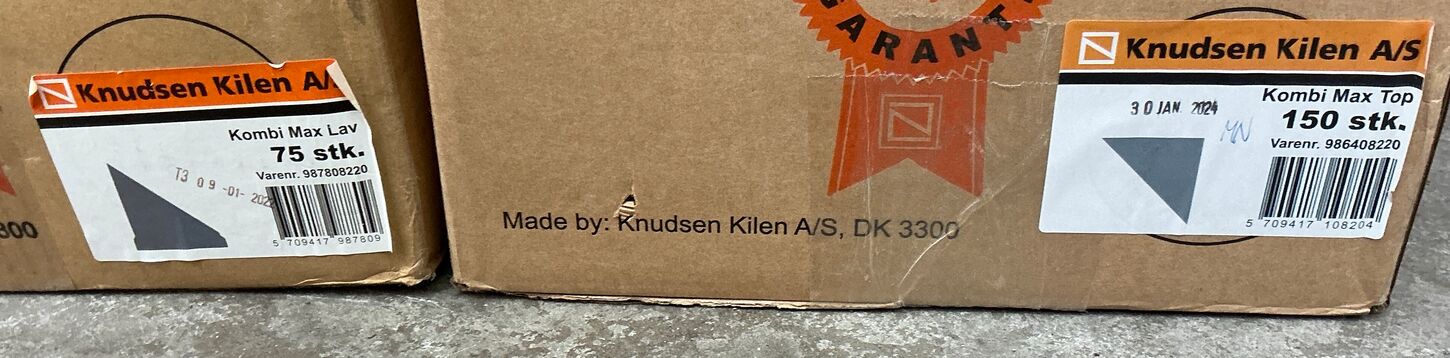 Blandede kiler og opklodsning