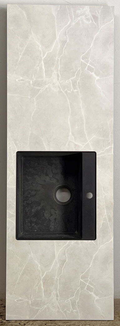 Køkkenbordplade med vask