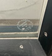 BD30 dobbelt branddør med glas og karm