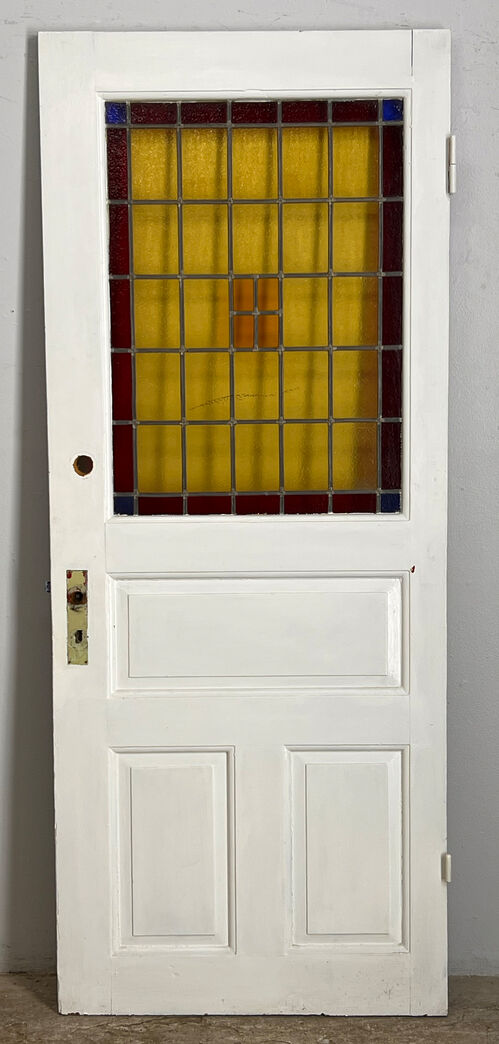 Fyldningsdør med glas