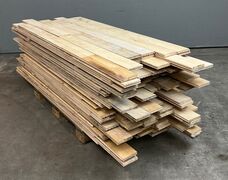 Korte 21mm massive Junckers bøgeparket uden søm