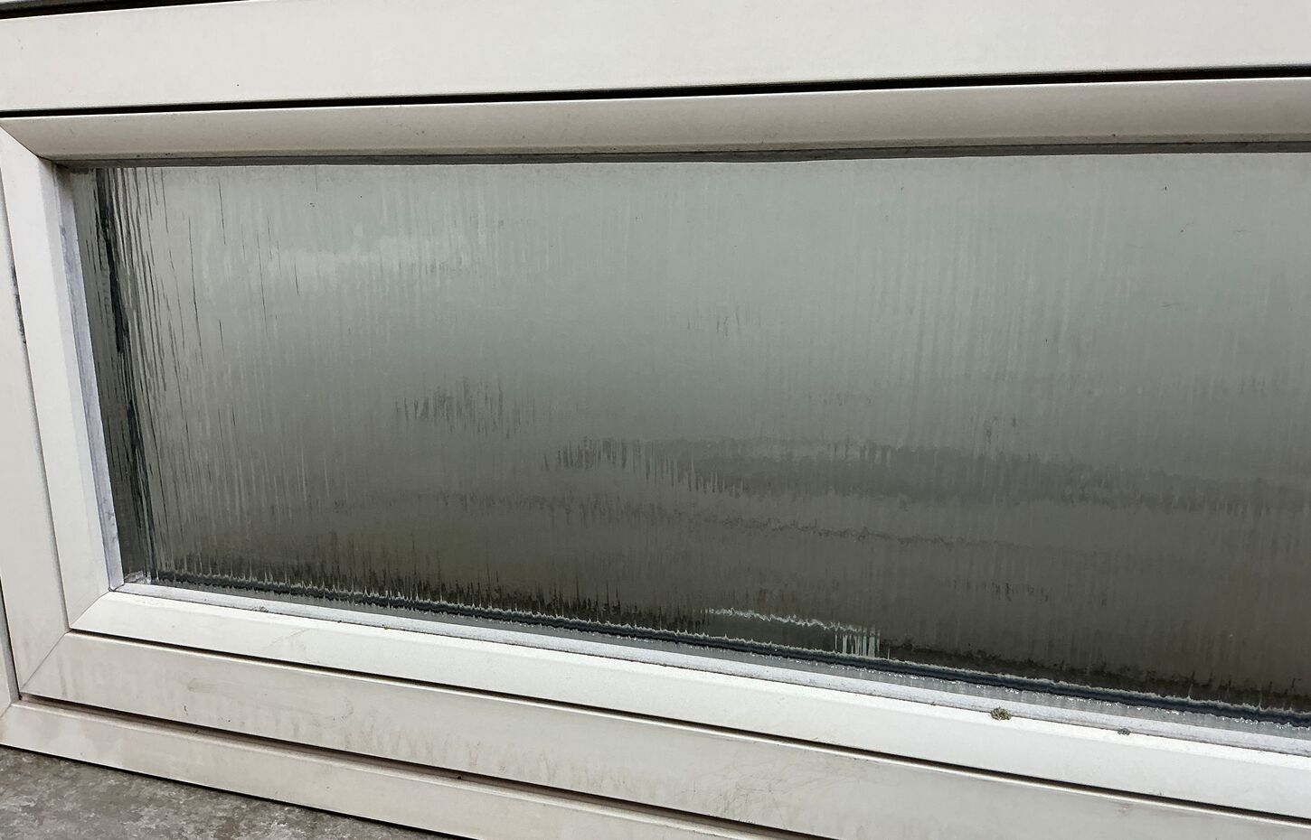 Termovindue med cotswold glas - 106 cm