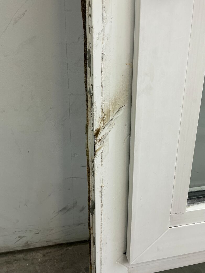 Plast dreje kip termovindue m/fastkarm bund