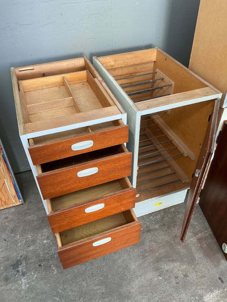 Komplet 60'er køkken