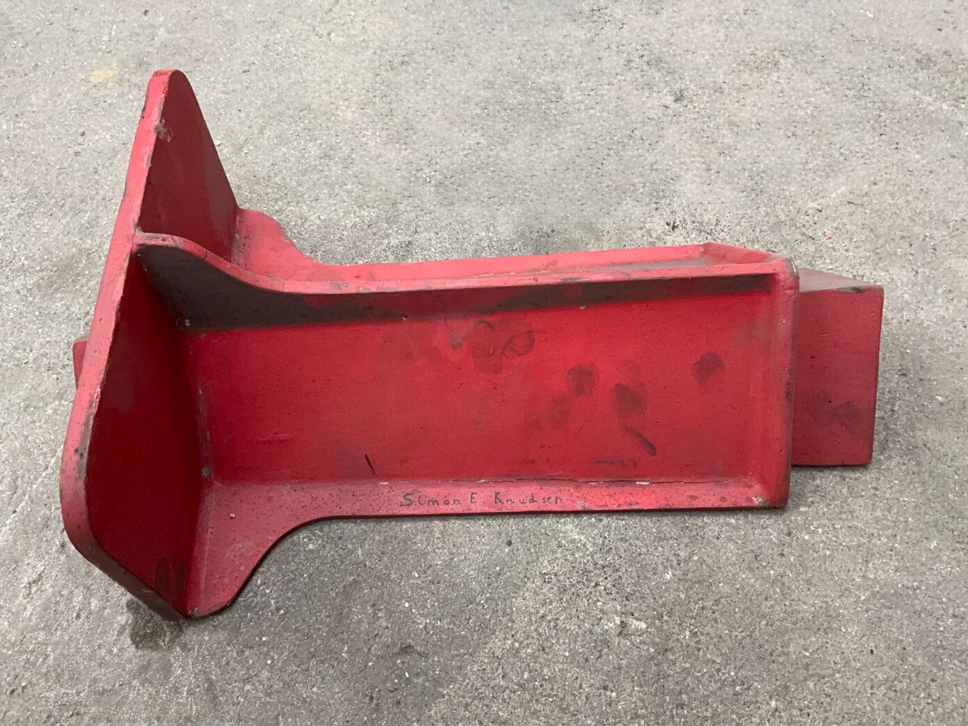 Støbeform fra Holbæk Jernstøberi