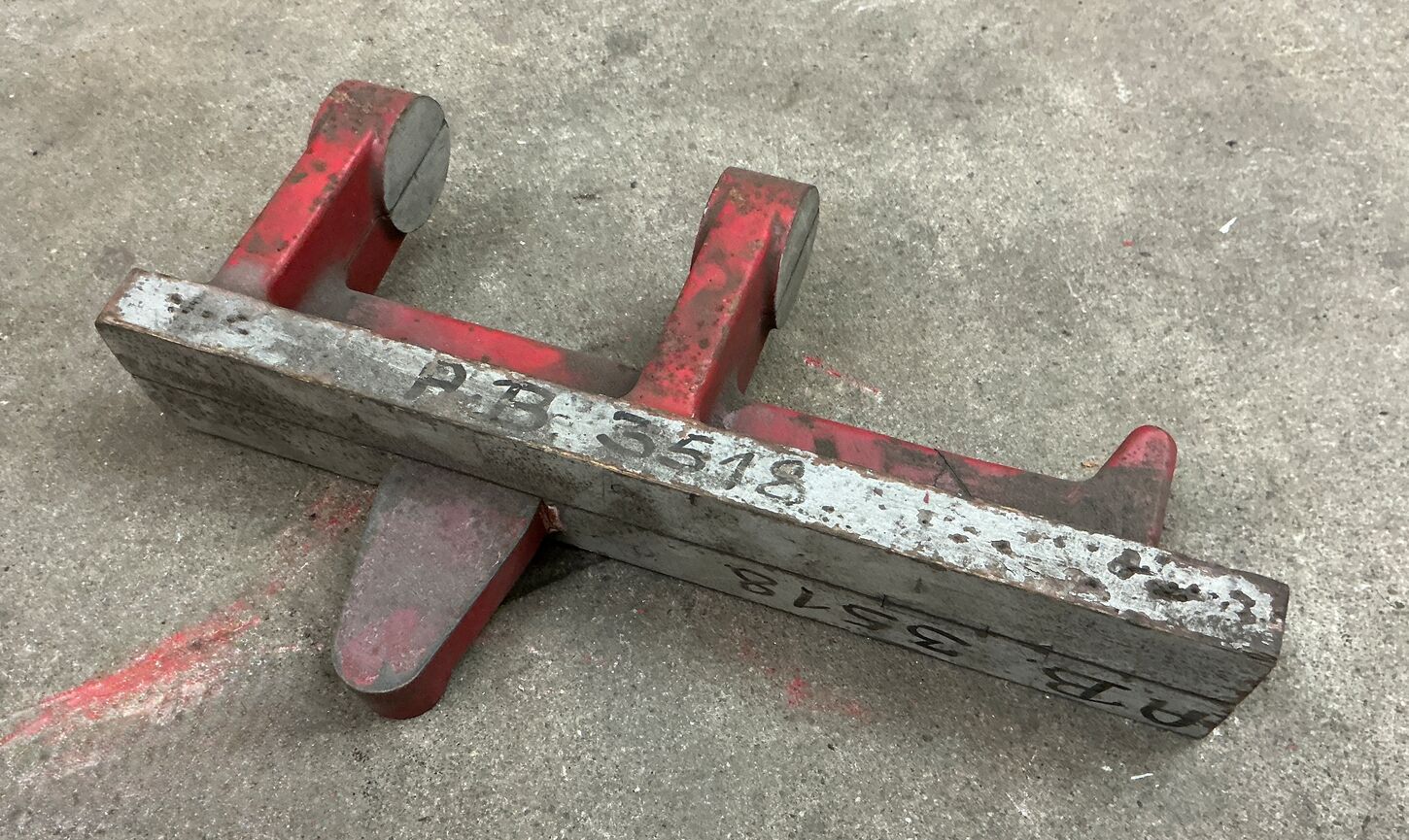 Støbeform fra Holbæk Jernstøberi