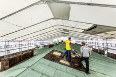 Irret kobberplade 59x530/560 cm