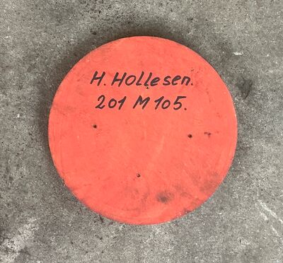 Støbeform fra Holbæk Jernstøberi