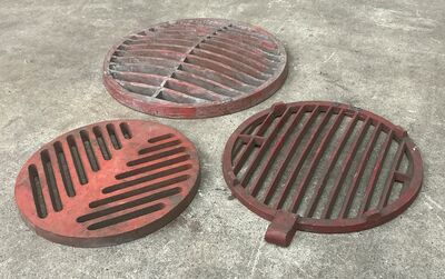 3 stk. støbeform fra Holbæk Jernstøberi