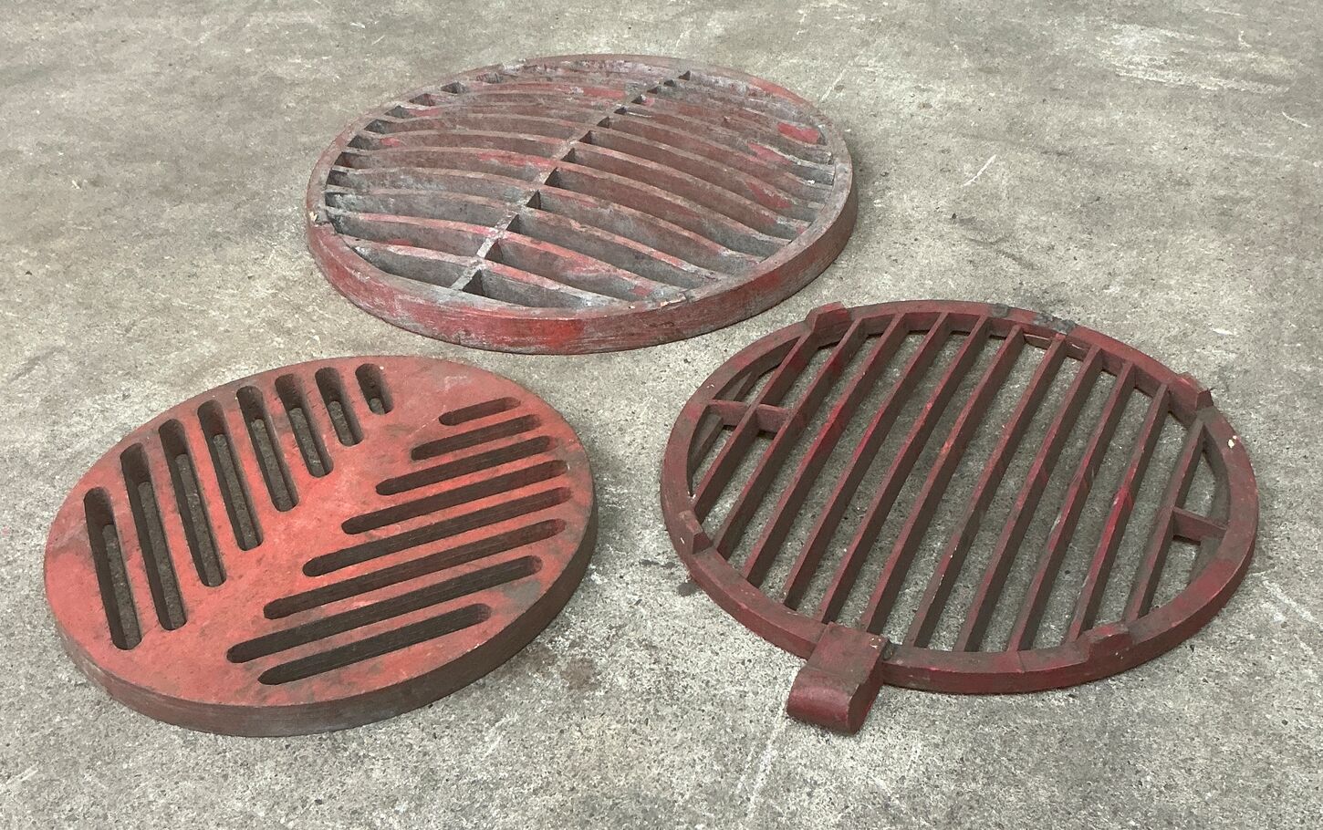 3 stk. støbeform fra Holbæk Jernstøberi