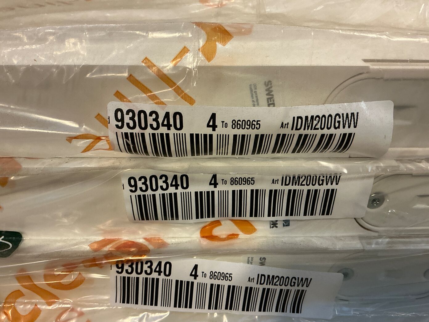 20 stk  Swedoor M7 -højde 204 cm. uden karm