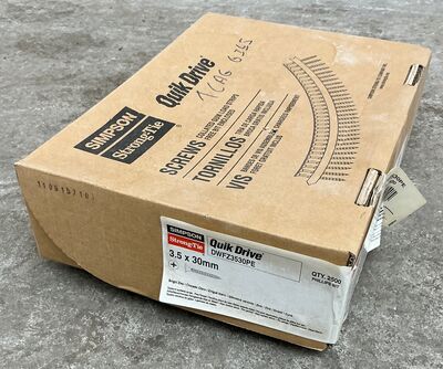 Samlet 5 ks. - Gipsskruer - Simpson