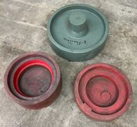 Sæt af 3 stk. støbeform fra Holbæk Jernstøberi