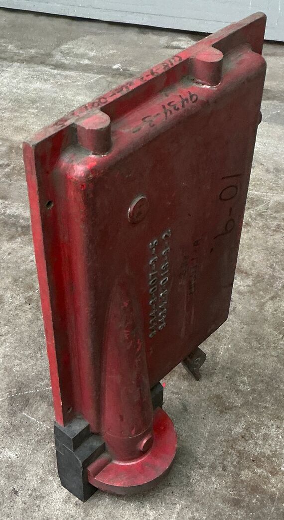 Støbeform fra Holbæk Jernstøberi