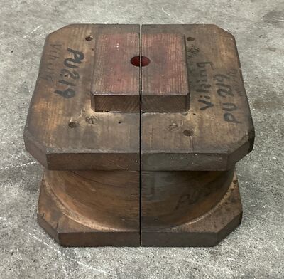 Støbeform fra Holbæk Jernstøberi