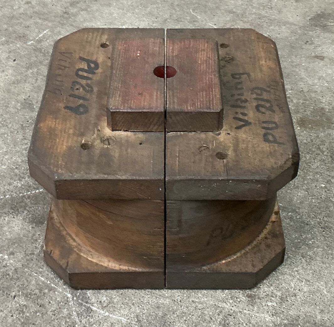 Støbeform fra Holbæk Jernstøberi