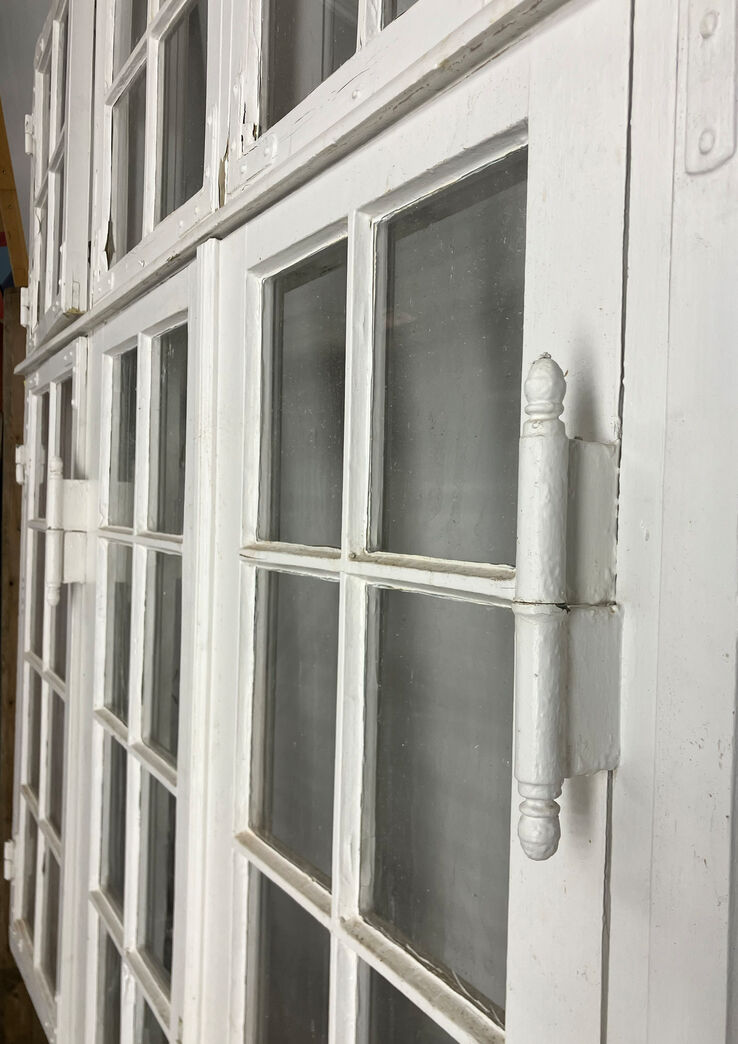 Havedørsparti med karm