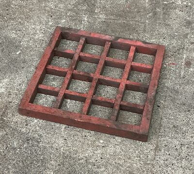 Sæt af 5 stk. støbeforme fra Holbæk Jernstøberi