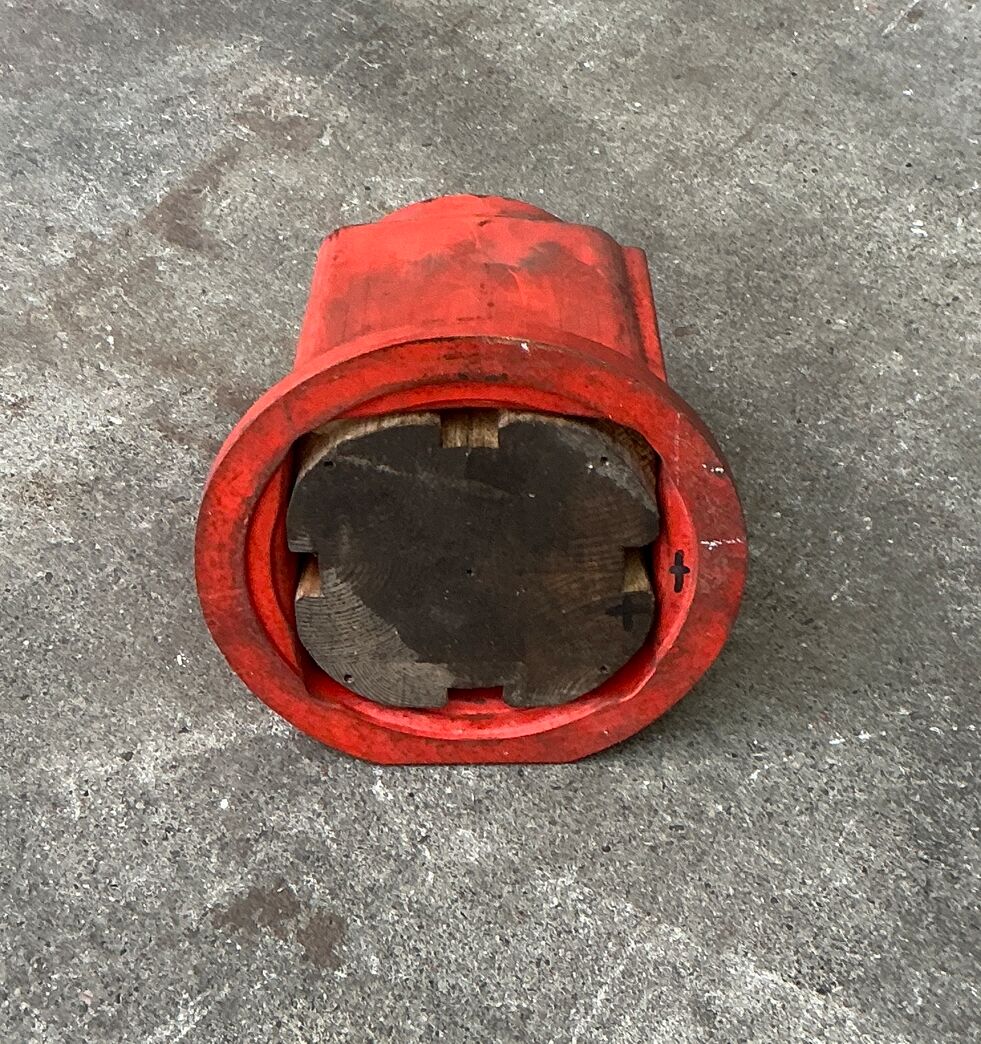 Støbeform fra Holbæk Jernstøberi