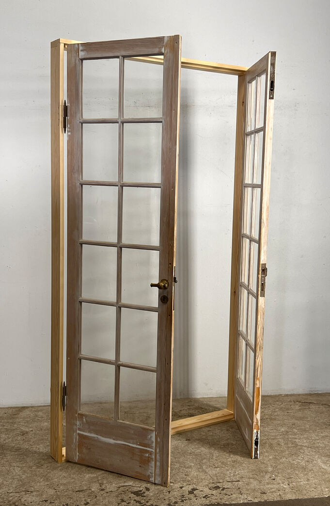 Fransk dør med karm