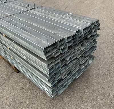 240 stk Top- og bundskinne 75/40-0,5 L:3000 mm