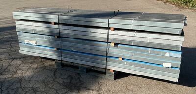 198 stk Triplan75 skinne med 4 mm polyethendug - 3 meter