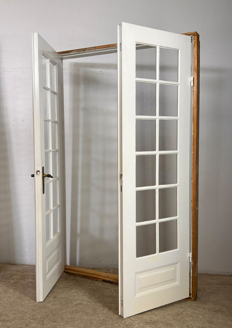 Fransk dør med karm