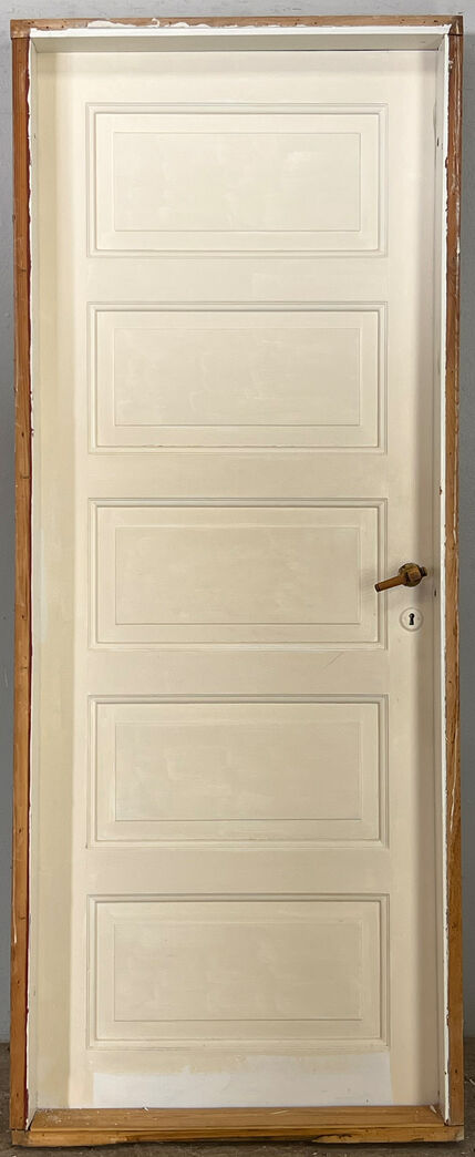 Fyldningsdør med karm