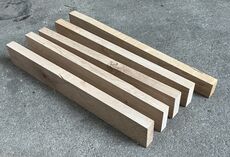 2. Sortering Egetræsstave 21x57x405mm