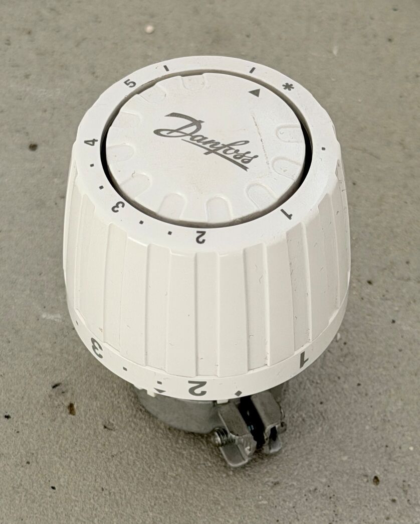 Danfoss 2950 termostatventil - brugt