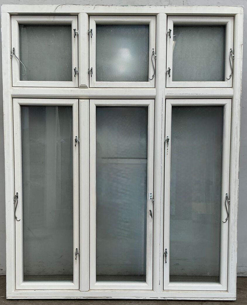 Mørkegrønt energivindue