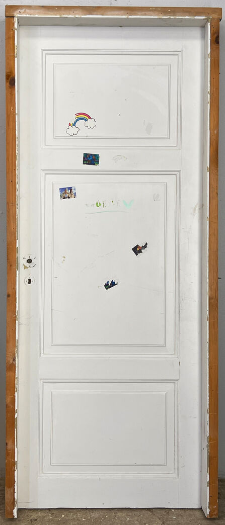 Fyldningsdør med karm