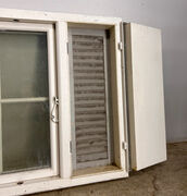 Bøjsø sprossevindue med koblede rammer