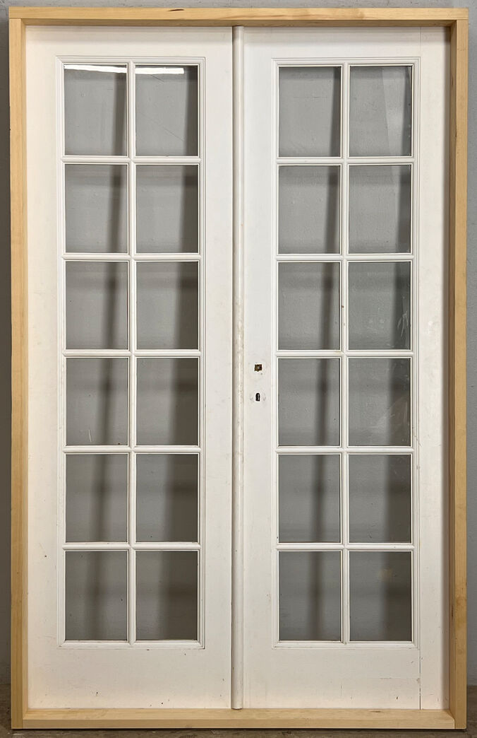 Fransk dør med karm