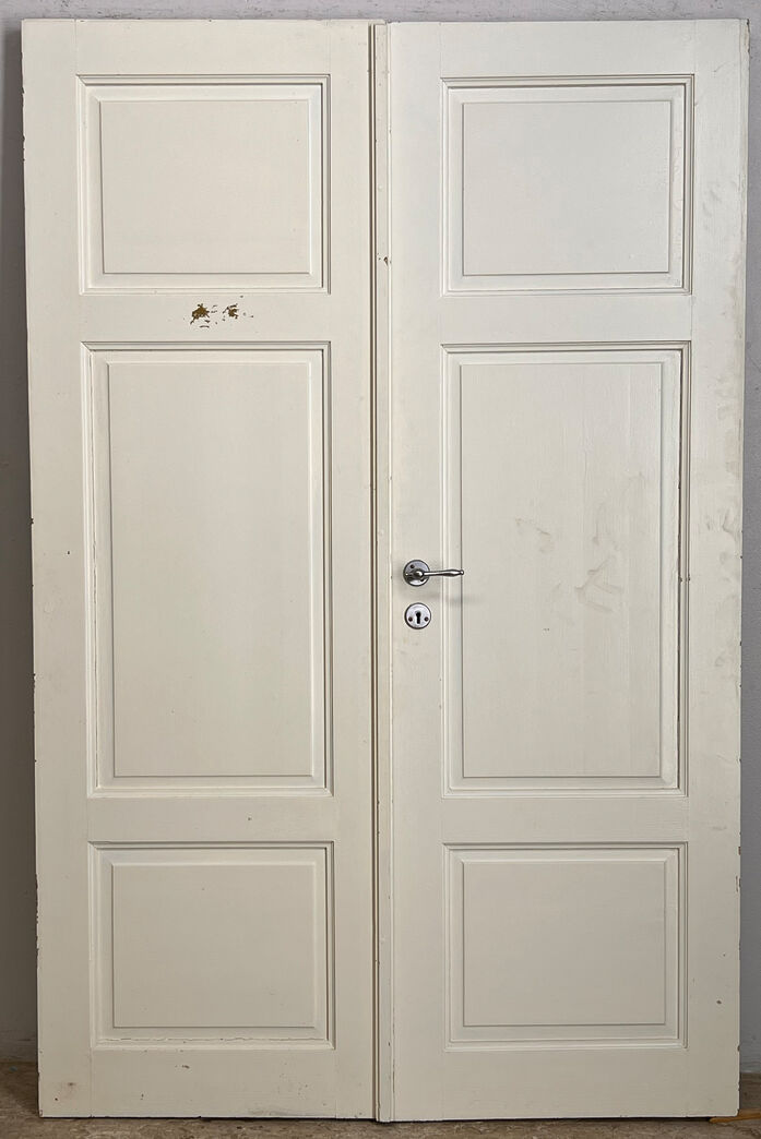 Dobbeltdør med karm