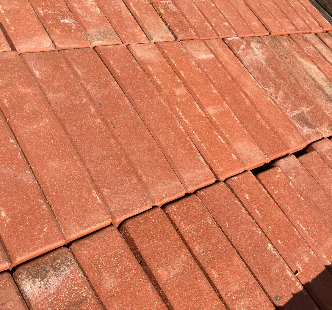Rød belægningstegl