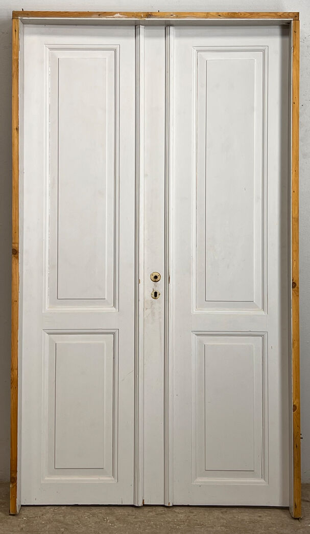 Dobbeltdør med karm