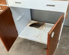 Originalt komplet 60'er køkken