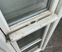 4 stk. samlet - Grønne termovinduer med sprosser