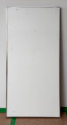 Stålbordplade 123x60 cm