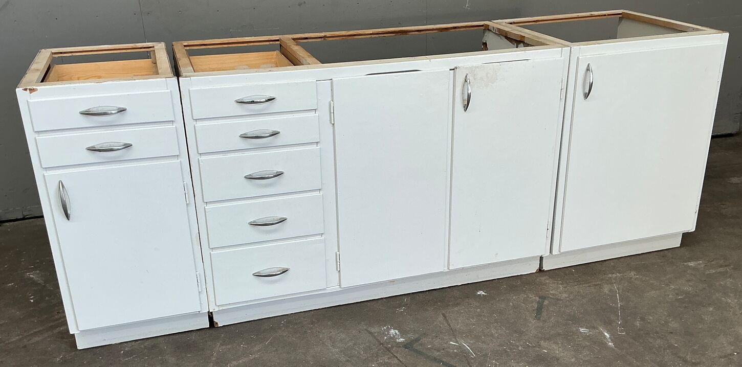 3 Køkkenmoduler fra 60'erne