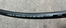 Brandskab med 25 meter slange