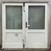 Dobbelt yderdør med termoglas