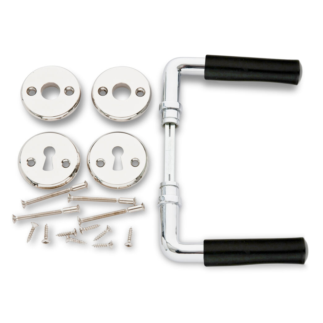 Funkisgreb - sort plast